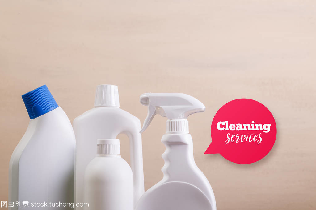 模擬塑料清洗瓶子。樣機的概念